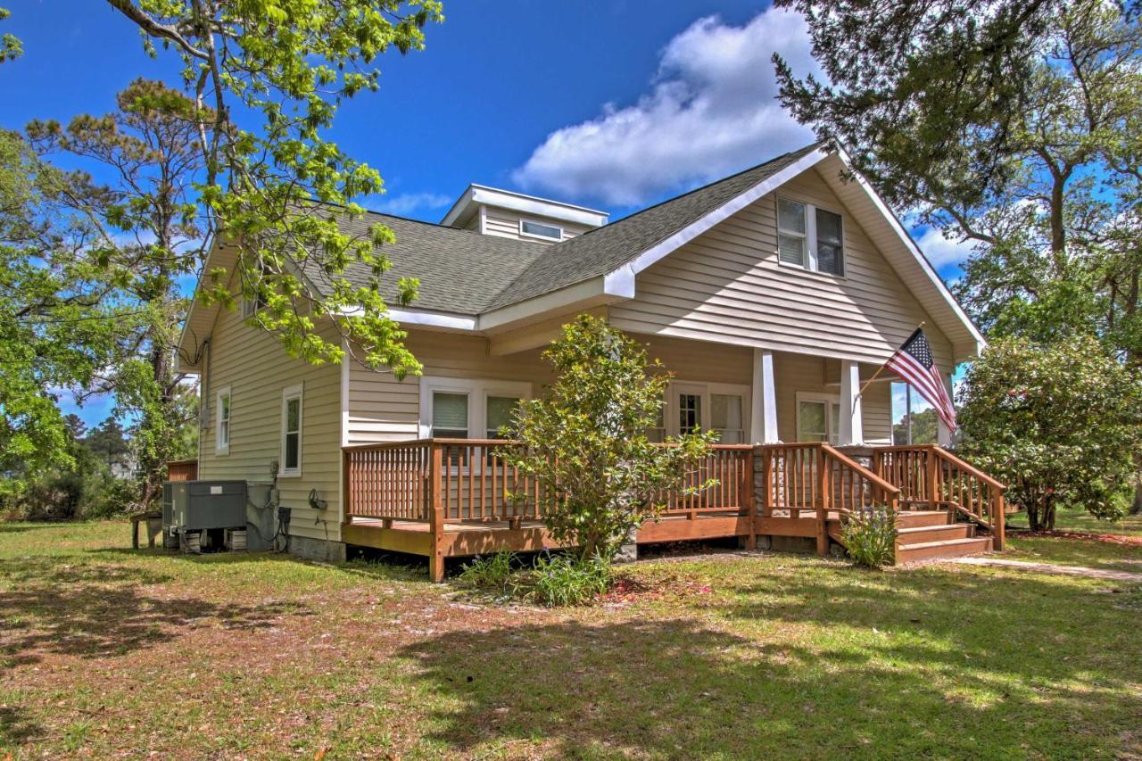 Secluded And Quiet Coastal Home 1 Mile To Boat Ramp Sealevel Exterior foto